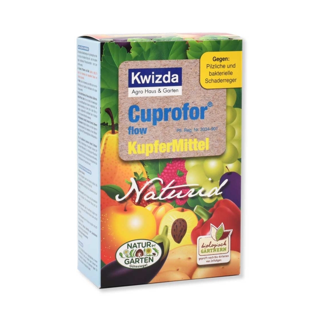 Cuprofor flow - Fungizid gegen Pilze & bakterielle Schaderreger | 8 x 10 ml