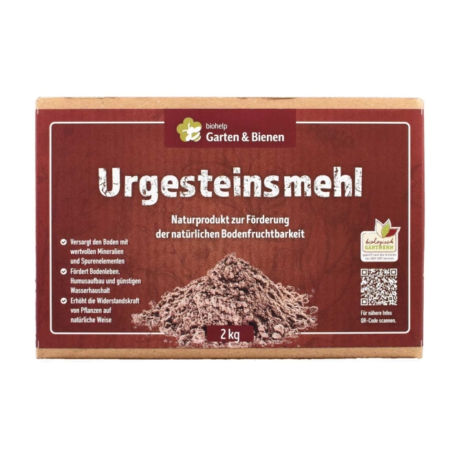 Urgesteinsmehl - zur Förderung der natürlichen Bodenfruchtbarkeit I 2 kg
