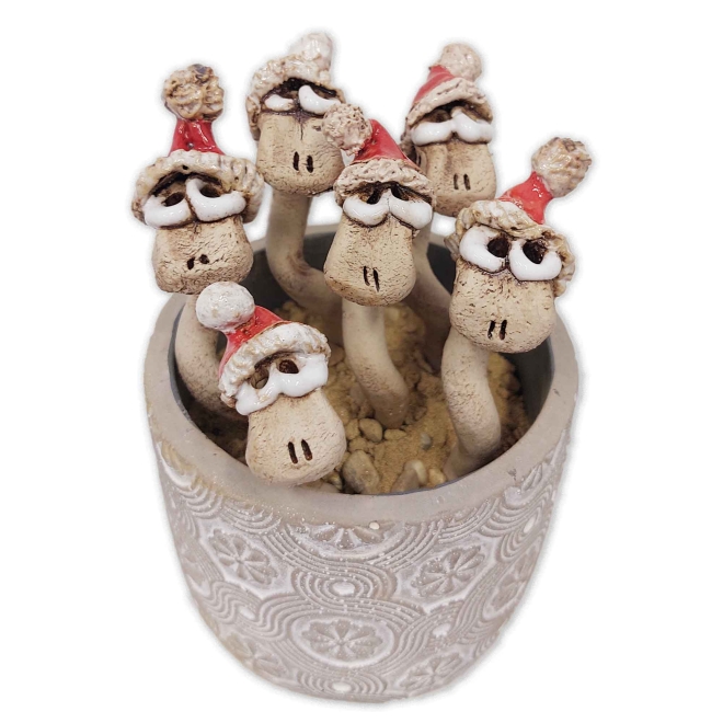 Keramik Weihnachtswürmchen