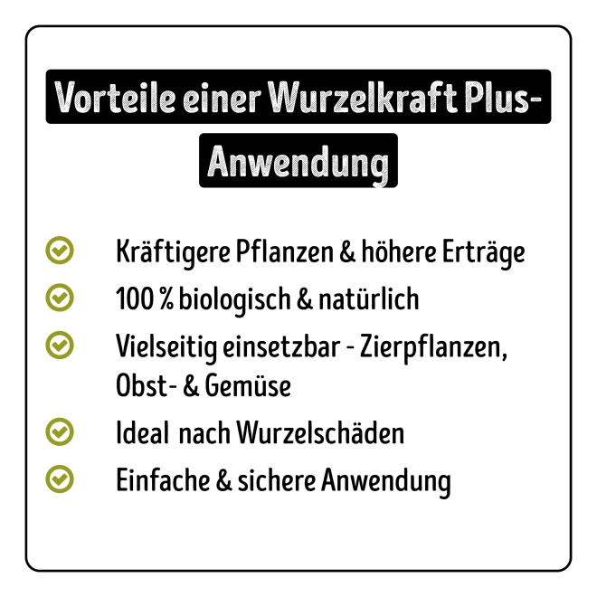 Wurzelkraft Plus – wachstumsfördernde Bodenbakterien für starke Wurzeln & kräftige Pflanzen – ideal nach Schädlingsbefall | 200 ml
