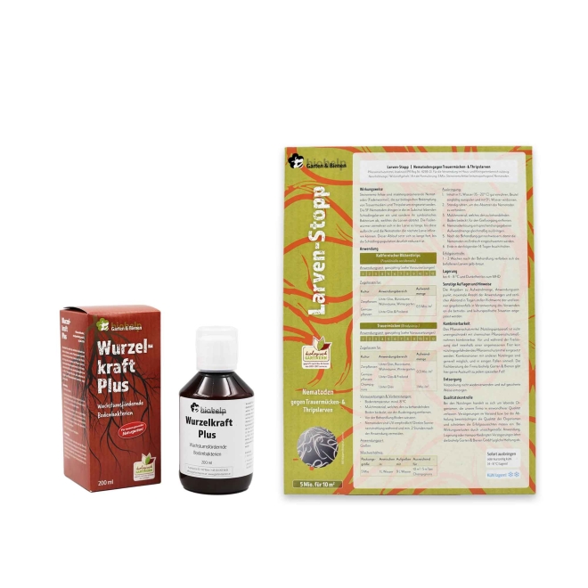 Wurzel-Wellness - Vorteilspaket für Trauermücken & Thripsfreie Pflanzen 10 m²