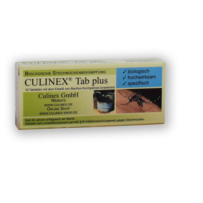 Culinex® Tab plus - BTI gegen Stechmücken
