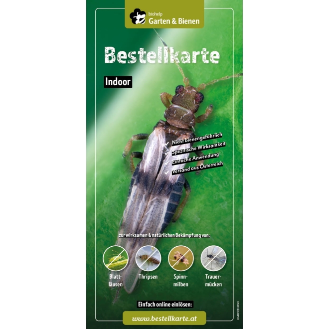 Bestellkarte "Indoor"