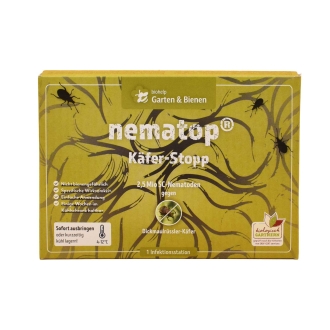 Nematop Käfer-Stopp - Nematoden gegen Dickmaulrüssler für 10 m²