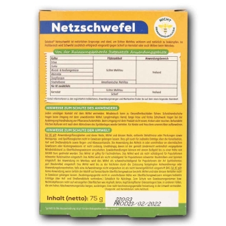 Solabiol Netzschwefel I 5 x 15g