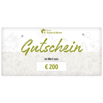 Webshop Gutschein € 200